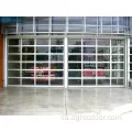 Puertas automáticas de garaje de aluminio de vidrio esmerilado 8x7